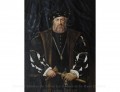 肖像画 シャルル・ド・ソリエ モレット卿 ハンス・ホルバイン作 13x17インチ USD49